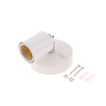 support lampe moderne minimaliste noir blanc doré métallique brillant opacité vis écrous 10cm