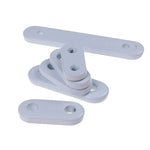 plaques fixation coton blanc opaques modernes 10 pièces