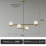 suspension lumineuse moderne sphères blanches structure noire led neutre lumière blanc noir
