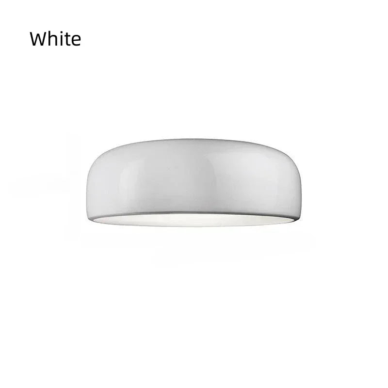 lampe moderne noir blanc circulaire acrylique led certifiée ccc cqc ul vde