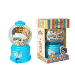 distributeur bonbons transparent classique rose jaune vert bleu noir blanc vintage