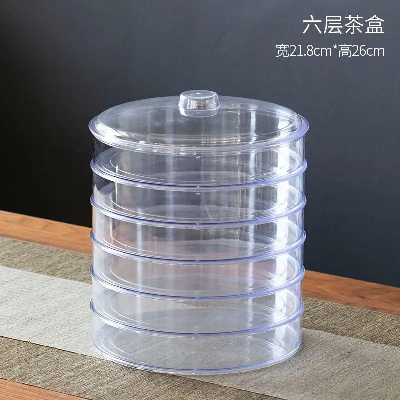 boîte thé transparente imprimé chinois moderne résistante humidité papier d'emballage double couche