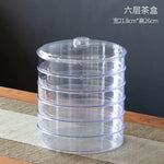 boîte thé transparente imprimé chinois moderne résistante humidité papier d'emballage double couche