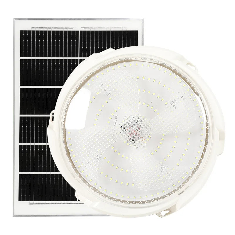 lampe solaire led 500w blanc moderne autonome éclairage intérieur extérieur haute puissance