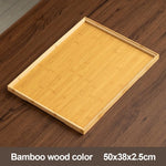 plateau bambou noir noyer grain bois moderne dimensions variées cuisine