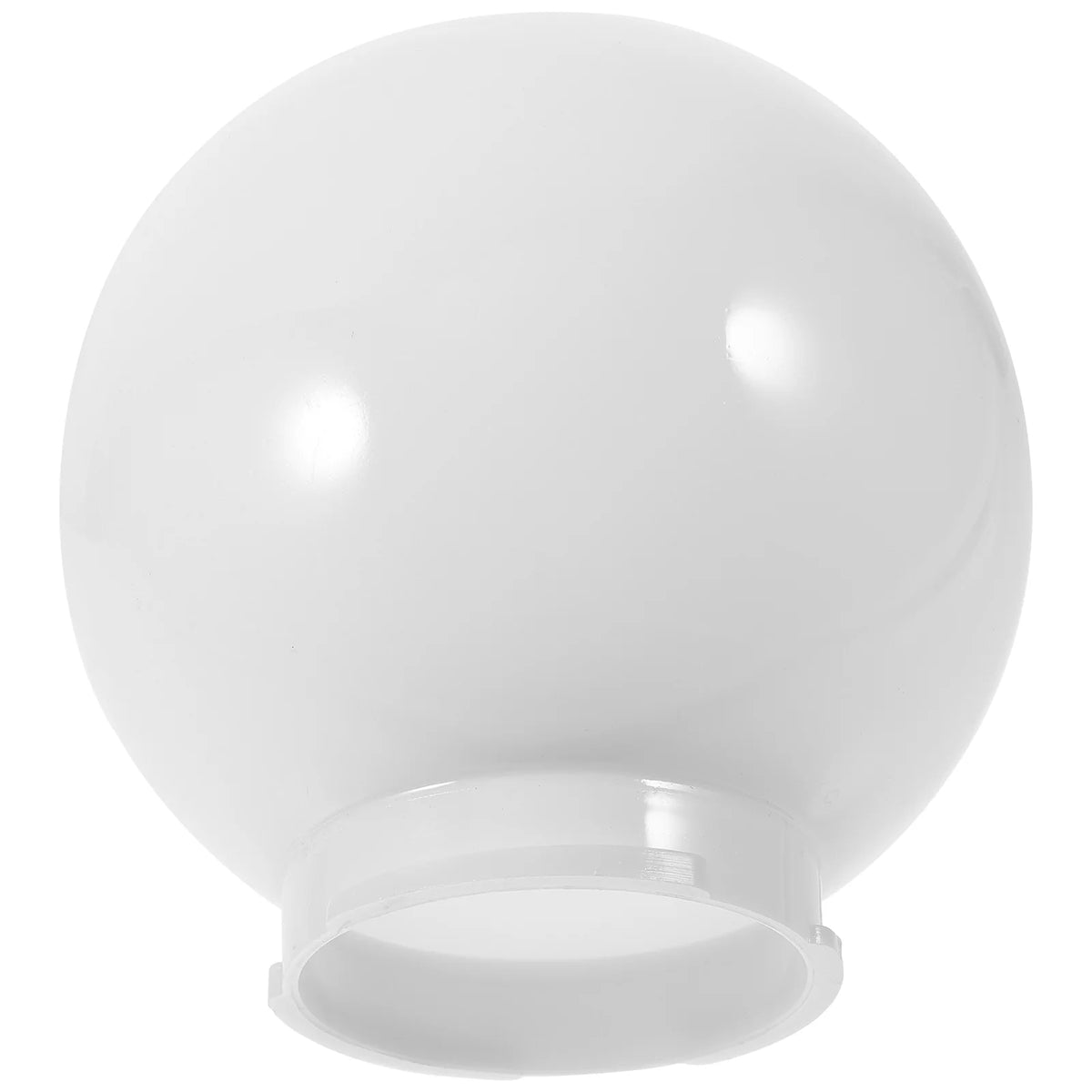 ampoule remplacement blanc globe acrylique lampe sol extérieure mur couvre ampoule vintage classique fixe