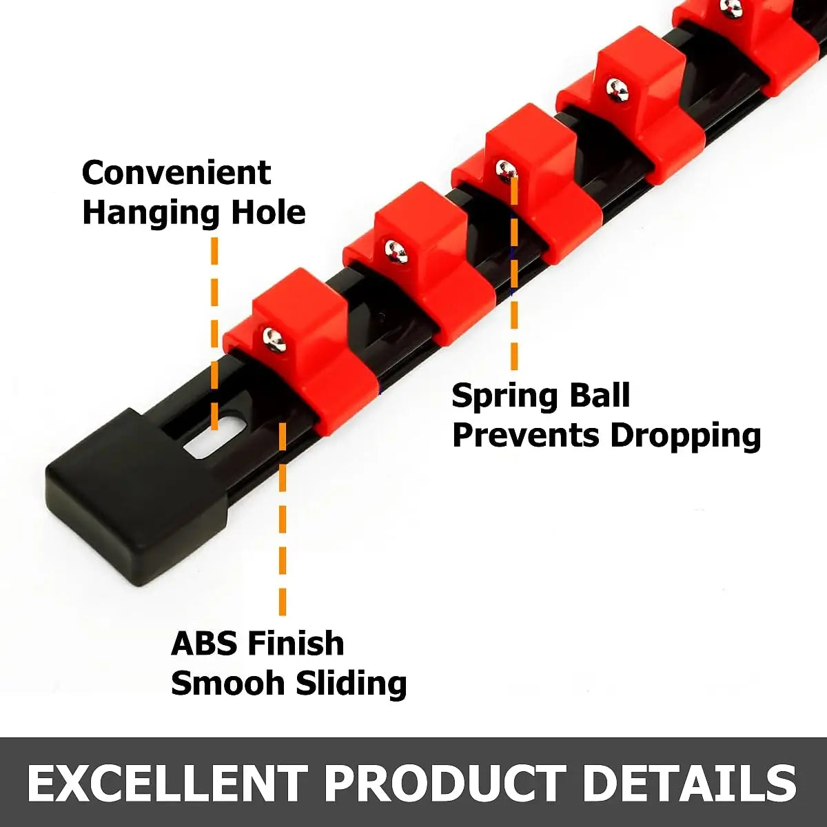 rangements outils sockets clips suspension noir rouge bleu industriels abspath.storage