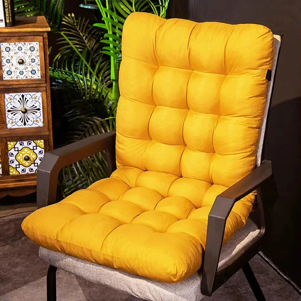 coussin chaise ergonomique polyester coton quadrillé moderne confortable jaune marron gris vert beige opaque