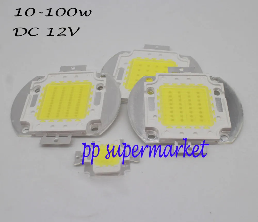 lumière led cob haute puissance spot blanc jaune moderne 10w 20w 30w 50w