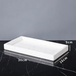 ensemble accessoires salle bain marbre blanc doré distributeur savon porte brosse savon