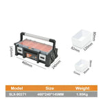 Boîte de rangement vis pliable fermée pour rangement compact