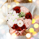 bouquet fleurs artificielles violet rose blanc décoration intérieure romantique classique salon chambre