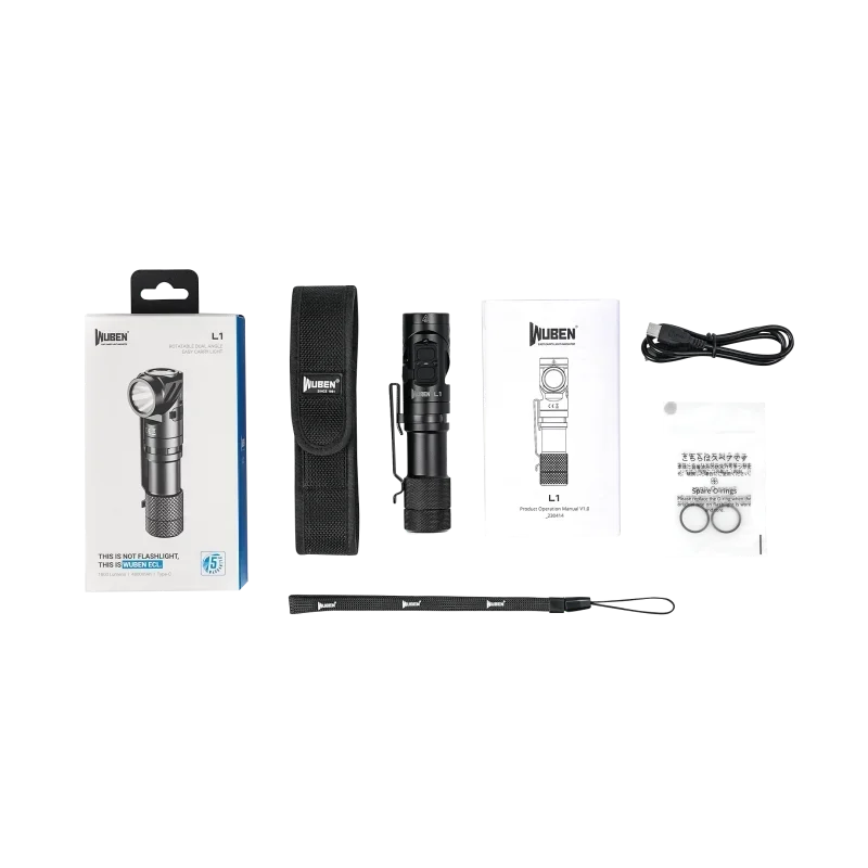 lampe frontale rechargeable led 2000 lumens 16w aluminium puissance réglable chargeur