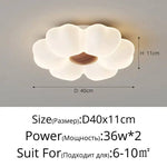 plafonnier moderne led éclairage quotidien blanc formes géométriques opaques surface interrupteur bouton