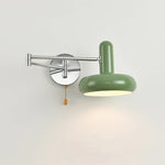 lampe murale articulée blanc vert moderne interrupteur vis fixations
