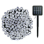 guirlande lumineuse solaire extérieure ip65 led multicolore décoration patio jardin fête