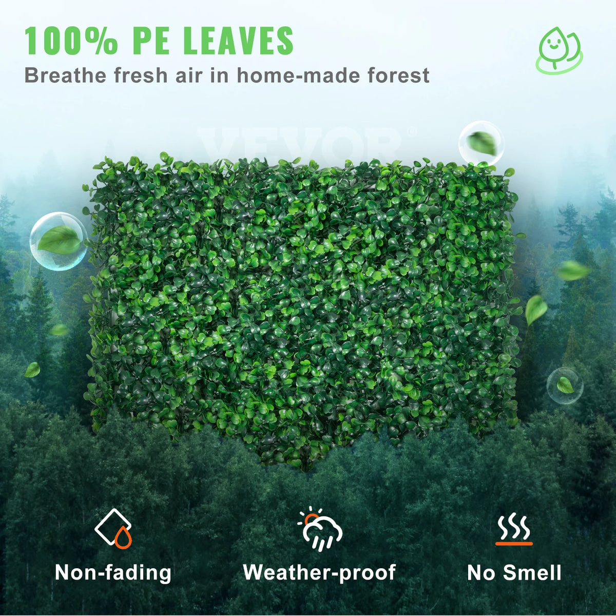 panneau gazon artificiel vert feuilles uniformes moderne extérieur exposé zip ties herbe synthétique éducativeextérieur