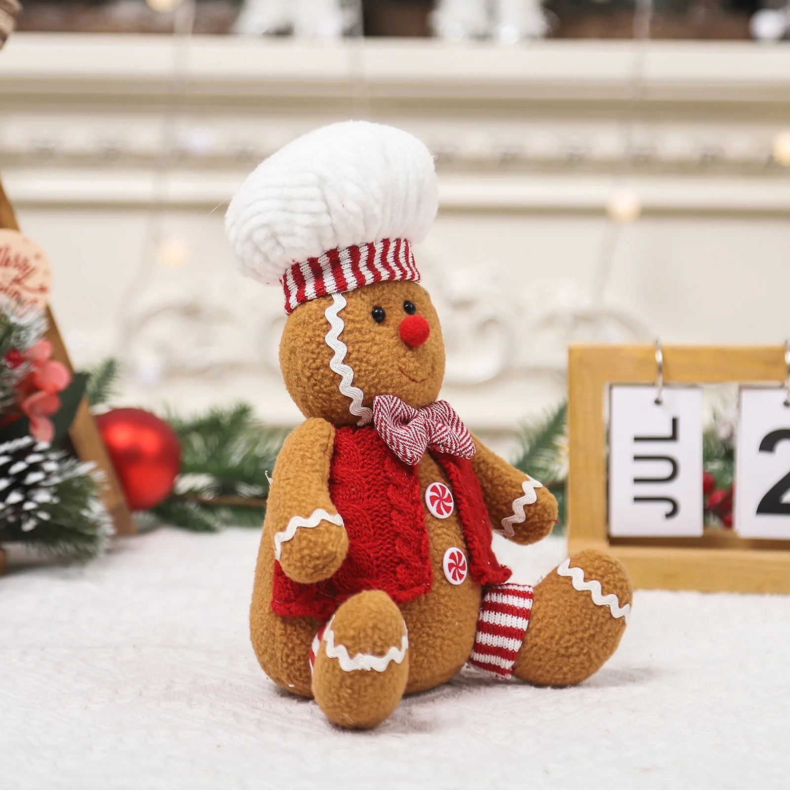 Figurine Noël tissu non tissé