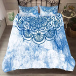 Housse de couette galaxie en polyester
