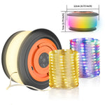 guirlande lumineuse led multicolore lampe portable camping modes éclairage rechargeableextérieur