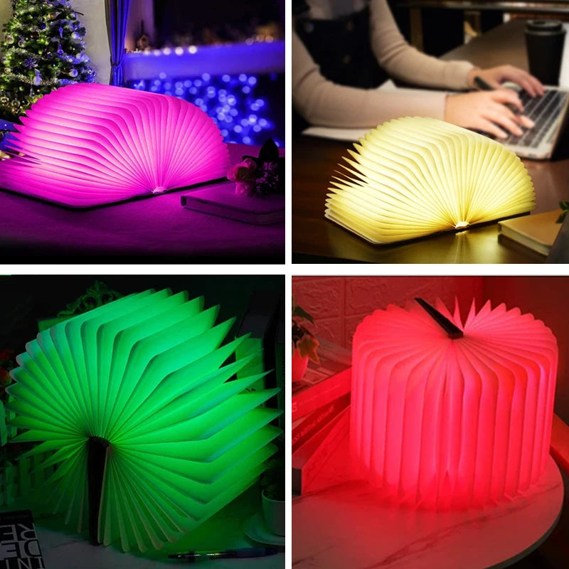 lampe pliable livre blanc moderne ampoules led rechargeable aimant notice utilisation