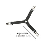 attache drap lit clip couverture matelas noir moderne pieces elastic regulable chambre house gadgets
