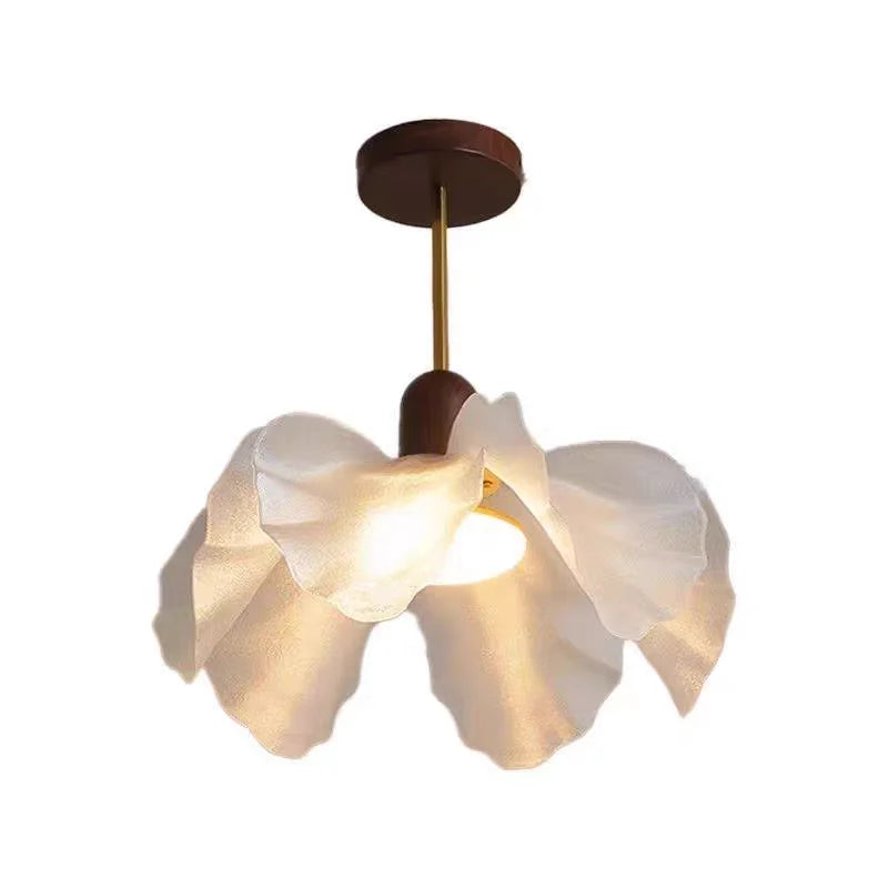 lampe suspendue moderne papillons relief blanc marron E27 12cm 15cm 20cm 50cm chambre salon