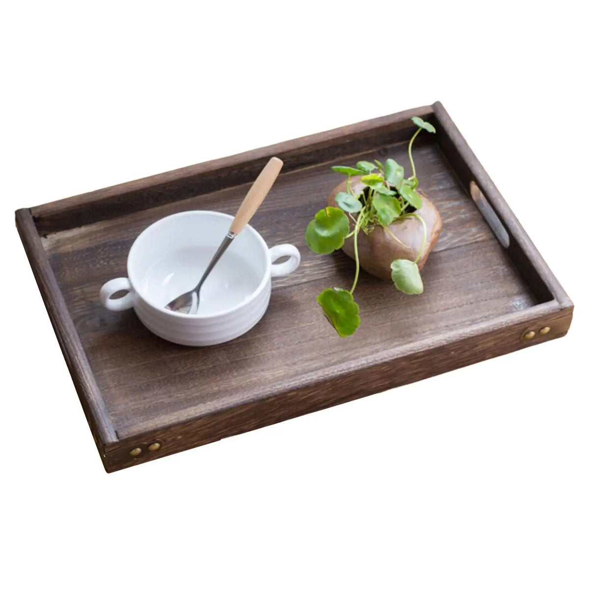Plateau multifonction avec fruits et dessert pour décoration intérieure