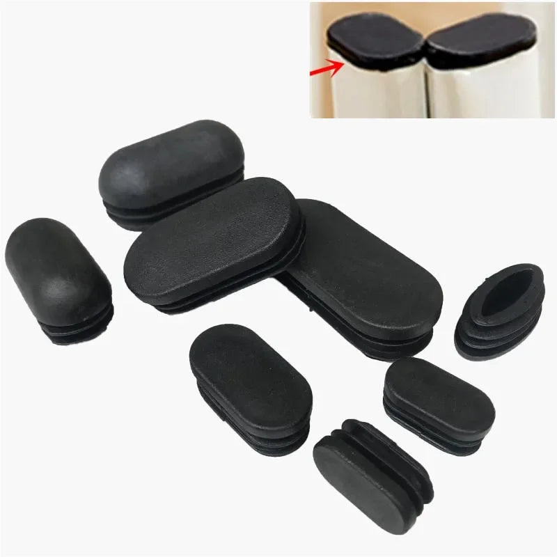 cache pieds meubles antiderapants niveleurs pvc noir blanc adhésifs protège sol mat