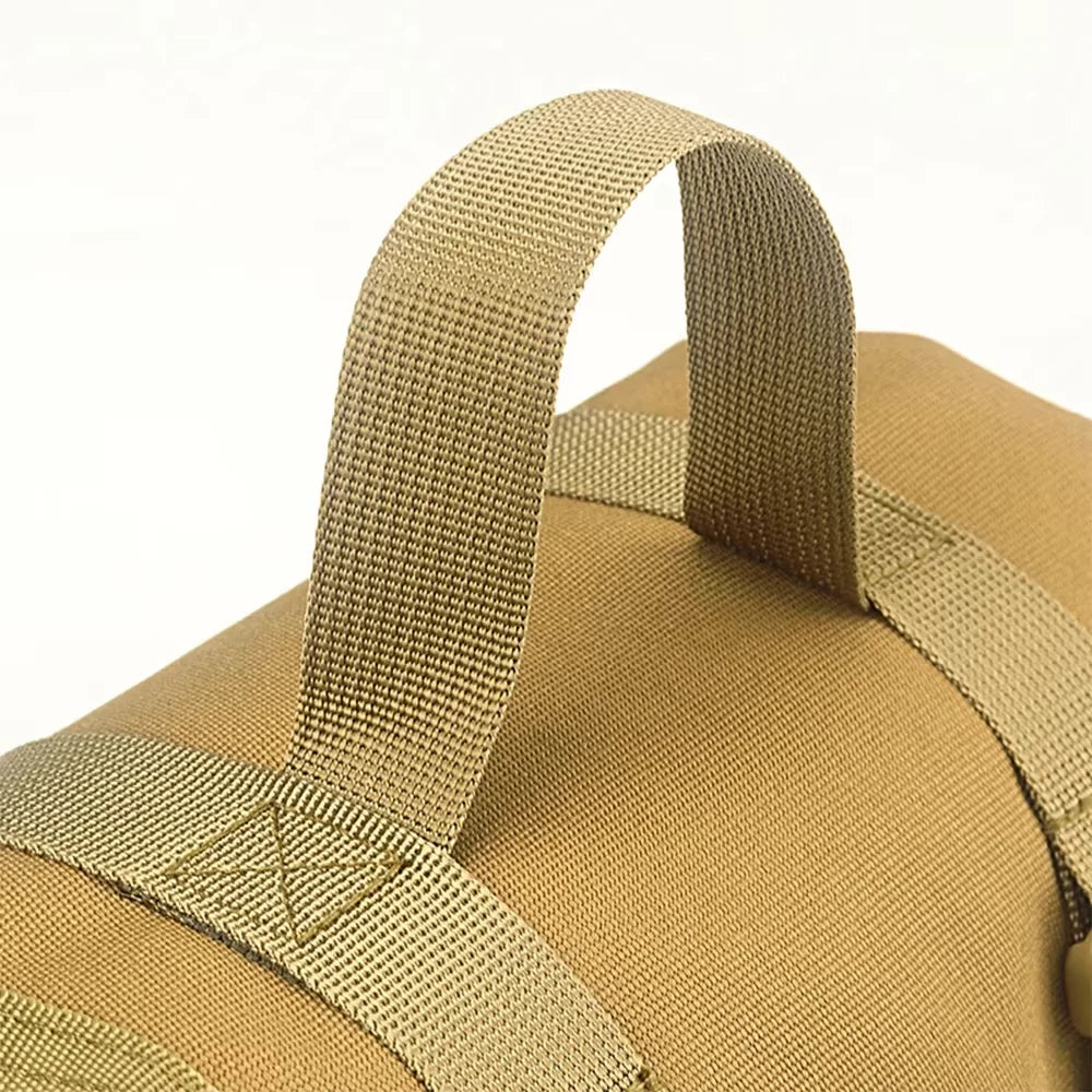 tapis sol pliable militaire tissu texturé sangles poignée tactique plein air camping