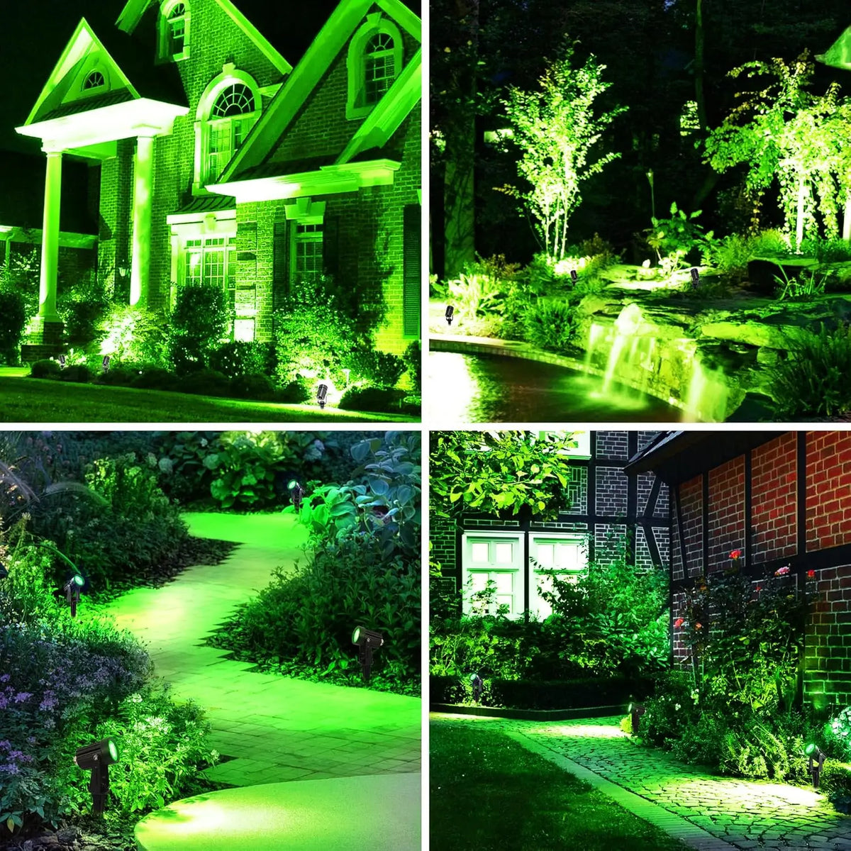 projecteur solaire moderne noir imperméable ip65 lumineux extérieur jardin piquet panneau solaire led decoration