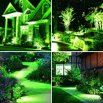 projecteur solaire moderne noir imperméable ip65 lumineux extérieur jardin piquet panneau solaire led decoration