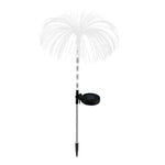 lampe solaire led multicolore moderne fibre optique lumineuse autoinstallation extérieure contemporaine étanche urgence