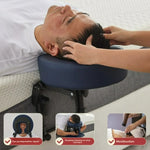 coussins tête massage mousse mémoire forme cuir synthétique matelas lit relaxation récupération thérapie chambre