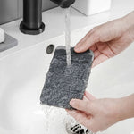 porte savon silicone texturé gris foncé gris clair moderne minimaliste rapide absorption salle bain