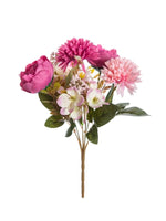 bouquet fleurs artificielles rose blanches mariage décoration intérieure moderne élégant anniversaire baby shower