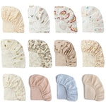 couvertures bébé coton fleurs pois rayures beige rose vert bleu douces quatre saisons