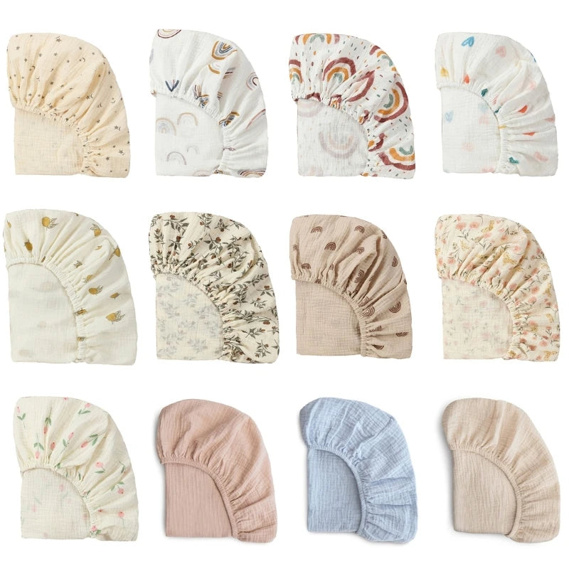 couvertures bébé coton fleurs pois rayures beige rose vert bleu douces quatre saisons