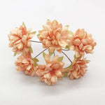 couronne fleurs artificielles pivoine romantique décoration intérieure mariage anniversaire fêtes