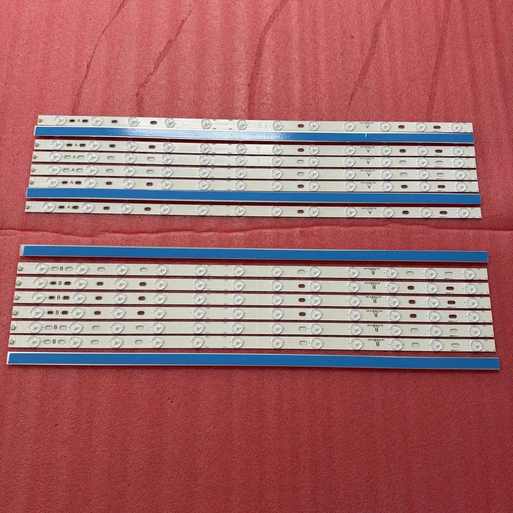 bandes led blanc perforations moderne éclairage aluminium sans cable fixations autres