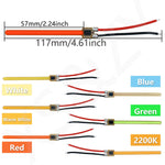tube led orange jaune vert rouge blanc chaud bleu rose moderne adhésif connecteur électrique