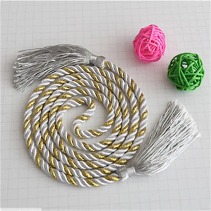 rideaux accessoires cordon pompons fibre naturelle animaux motifs fleurs pastorale