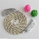rideaux accessoires cordon pompons fibre naturelle animaux motifs fleurs pastorale
