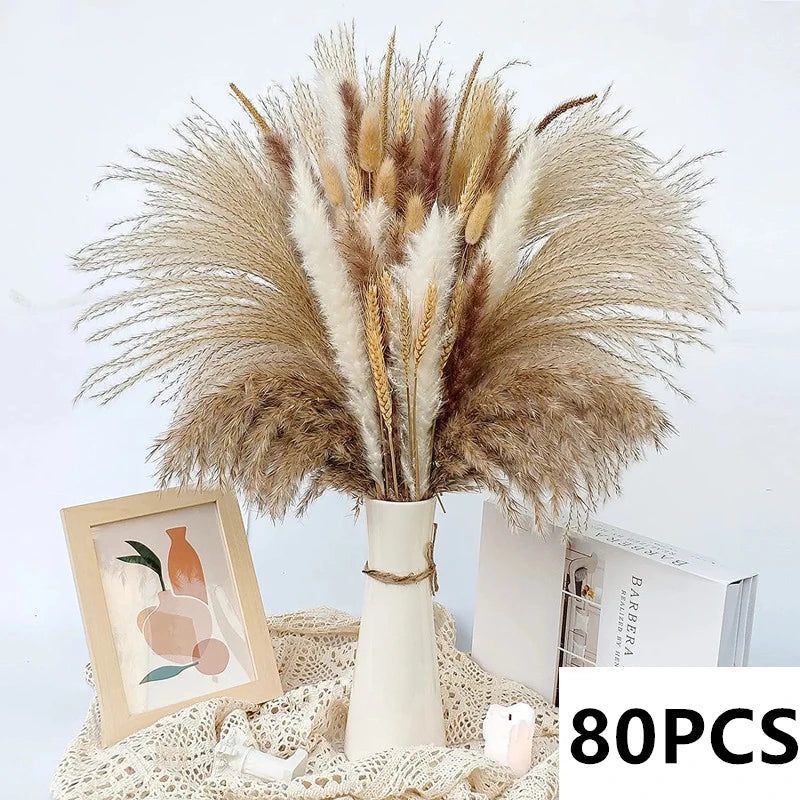bouquet fleurs séchées naturel décoration maison automne rustique intérieur anniversaire mariage