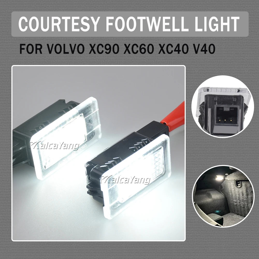 lumière led blanc moderne adhésif volvo v40 v60 s60 s80 xc40 xc60 xc90 trunk