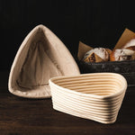 panier pain rustique bords osier coton beige clair couvercle artisanal bếp