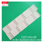 bande led rétro éclairage blanc moderne 825 mm led 6v