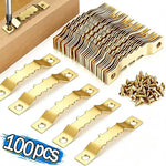 clips suspension or brillants modernes vis fixations cadres horloges utilisation multiple quincaillerie