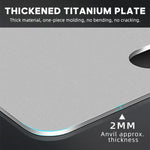 planches découper pure titanium lisse moderne antibactérien durable grande taille poignée intégrée