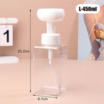 distributeur savon liquide mousse moderne blanc vert rose noir transparent